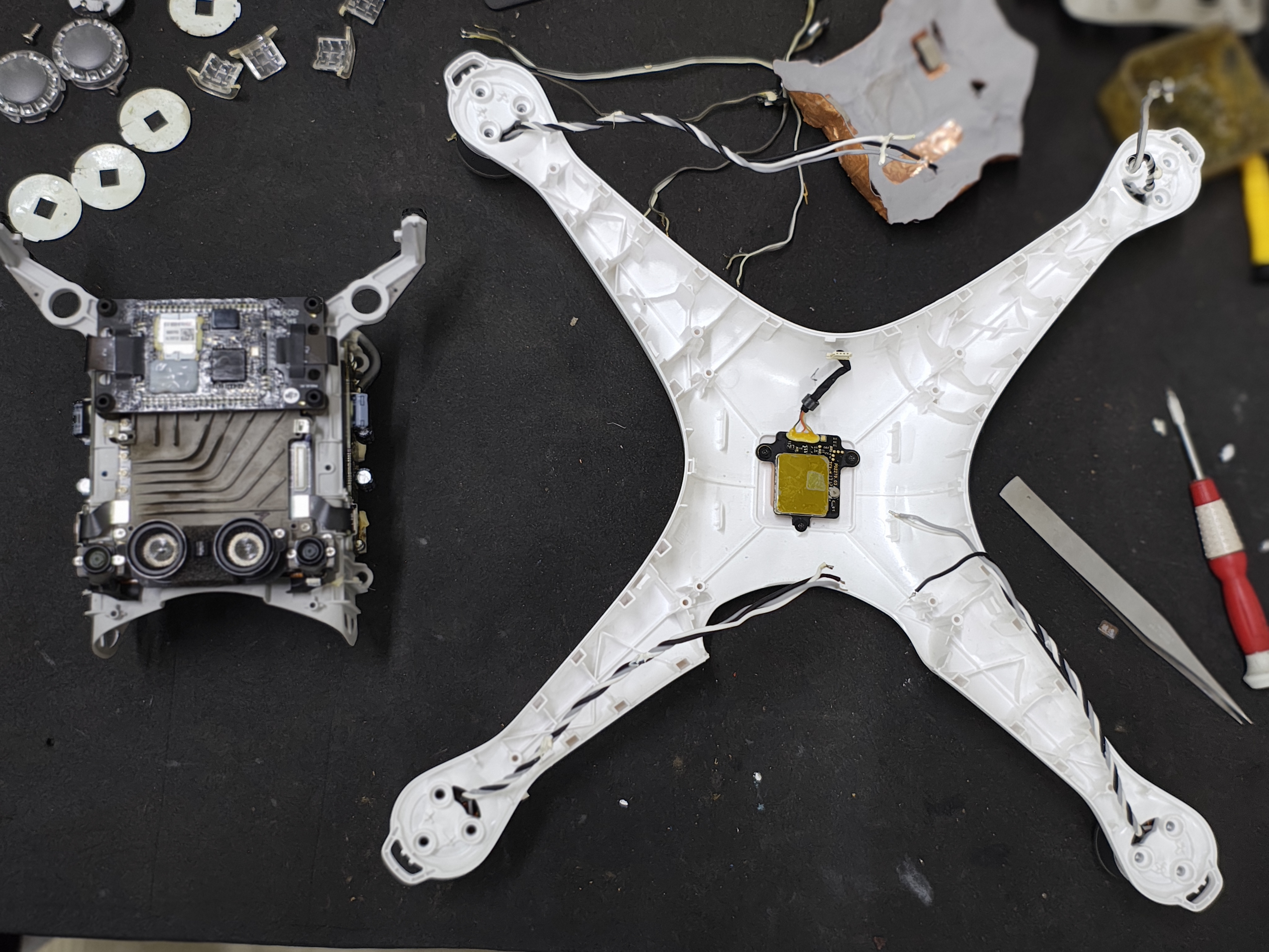 Drone before repair