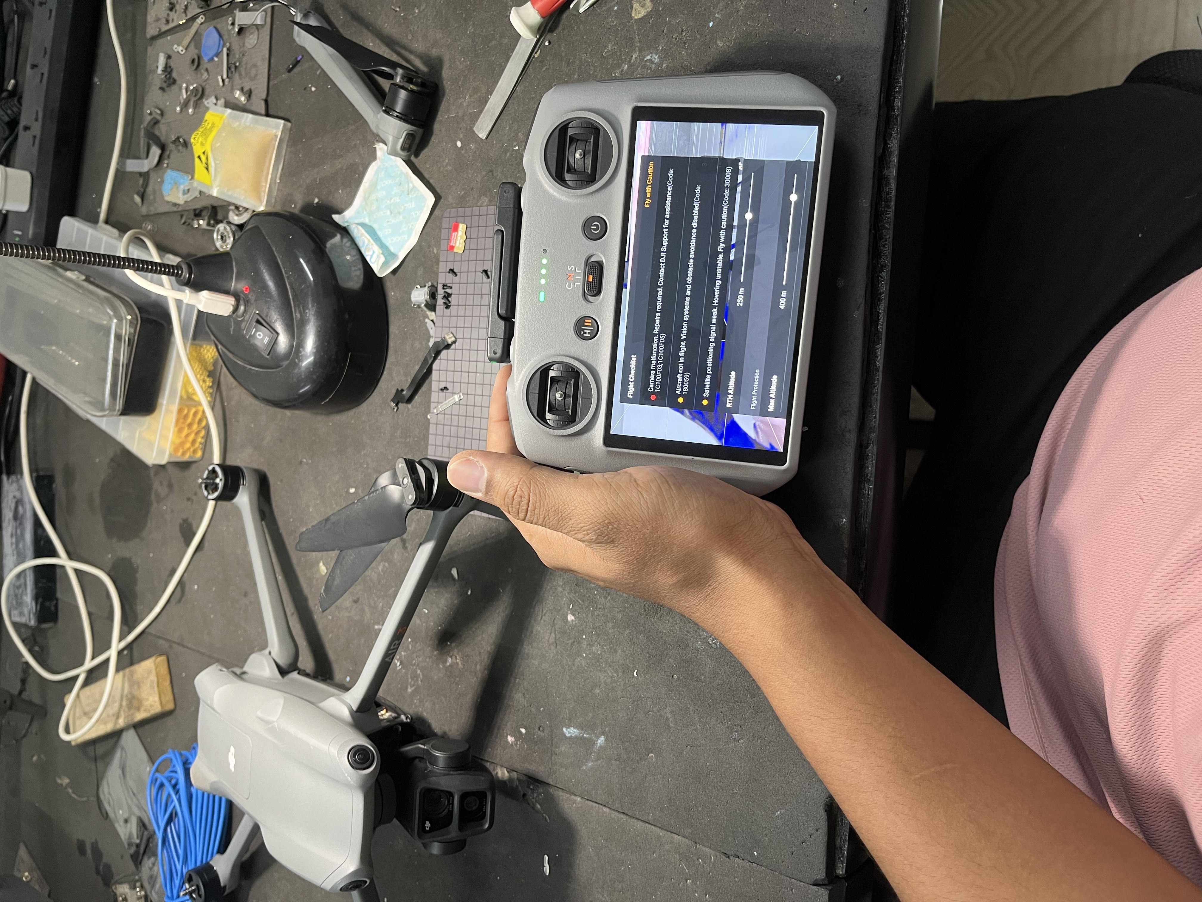 Drone repair service